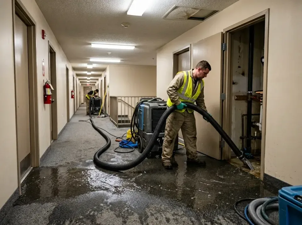 multi-unit-apartment-hallway-f-005 — frequently asked questions, Emergency Burst Pipe Water Extraction & Removal in Paris, KY